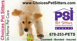 Choices Pet Sitters Business Card